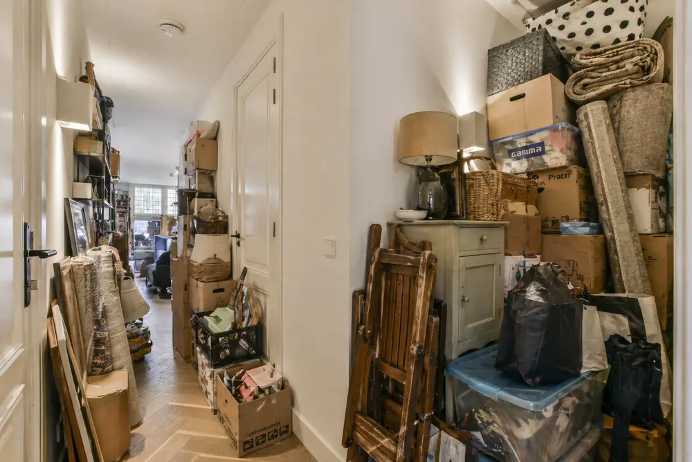 Wohnung vor der Räumung